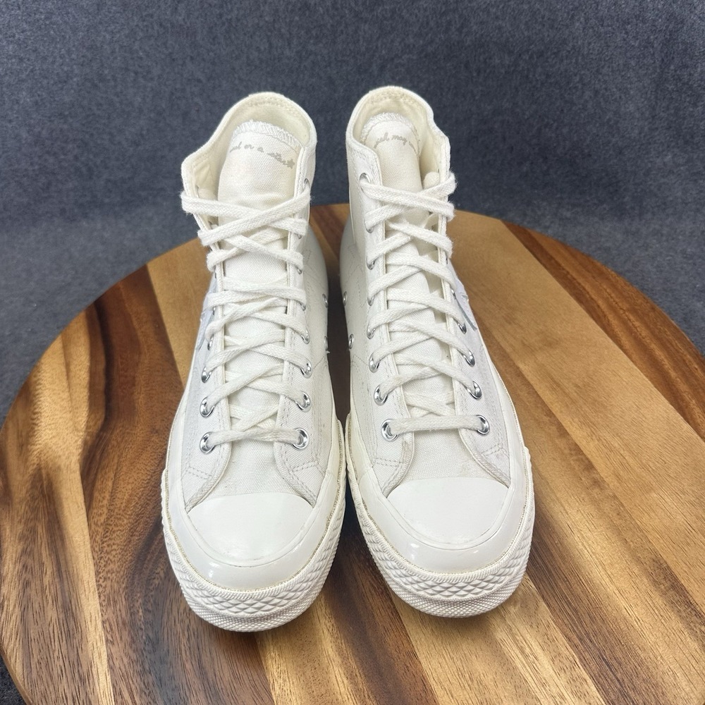 Converse Chuck Taylor 70 High Canvas Patch Rare Unisex Size M 7.5/W 9.5 - Picture 5 of 11